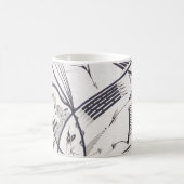 バウハウスViktor Tilson著1つのデザイン コーヒーマグカップ (中央)