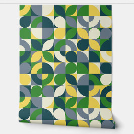 バウハカラフルウスモダン抽象芸術幾何学模様 壁紙