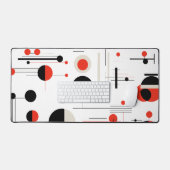 バウハカラフルウス幾何形状パタモダンーン デスクマット (キーボード&マウス)