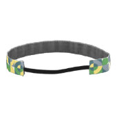 バウハカラフルウス幾何抽象芸術パターン アスレチックヘッドバンド (裏面)