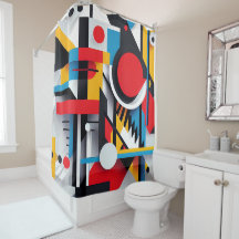 バウハモダンウスカラフル抽象芸術幾何形状