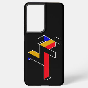 バウハランニングウスのマンポスター SAMSUNG GALAXY S21 ULTRAケース
