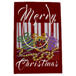 バウブルとビーズカスタム抱き枕 – 小、光沢 ミディアムペーパーバッグ