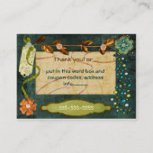 バウブルコレクカスタムション2 Sided 割引カード (裏面)