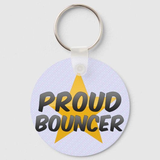 バウンサ誇りを持ったー キーホルダー (正面)