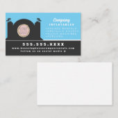 バウンシモダンーハウスパーティーカーニバルレンタル 名刺 (正面/裏面)