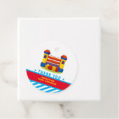 バウンシーハウス誕生日パーティーメッセージカード フェイバータグ (インサイチュ)