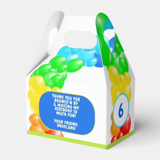 バウンスカラフルハウス誕生日 フェイバーボックス (裏面サイド)
