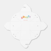 バウンスカラフル子供の誕生日パーティー フェイバーボックス (折り畳みなし)