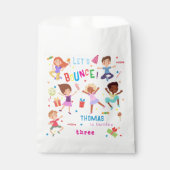 バウンスジャンピングパーク子供の誕生日 フェイバーバッグ (正面)