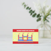 バウンスハウスインフレータブルパーティー車トラック事業 名刺 (スタンド正面)