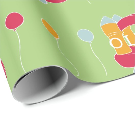 バウンスハウスカスタム/キャッスル子供たちのデザイン ラッピングペーパー (ロールコーナー)