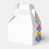 バウンスハウスジャンピングキャッスルガールズバースデーパーティー フェイバーボックス (裏面サイド)