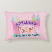 バウンスハウスジャ遊ンプ体操子供の誕生日 アクセントクッション (正面)