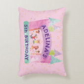 バウンスハウスジャ遊ンプ体操子供の誕生日 アクセントクッション (正面(垂直))