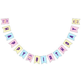 バウンスハウスジャ遊ンプ体操子供の誕生日 バンティングフラッグ