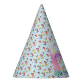 バウンスハウスジャ遊ンプ体操子供の誕生日 パーティーハット (左)