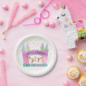 バウンスハウスジャ遊ンプ体操子供の誕生日 ペーパープレート (パーティー)