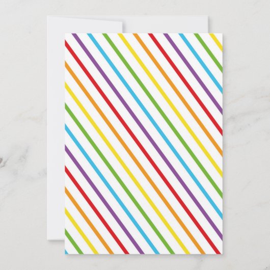 バウンスハウステーマの誕生日パーティーの招待 招待状 (裏面)