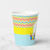 バウンスハウスバウンシーキャッスルバースデーパーティー 紙コップ (右)