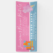 バウンスハウスバウンスジャンプインフレータブルビジネス 横断幕 (縦)