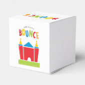 バウンスハウスバースデーパーティー フェイバーボックス (裏面サイド)