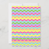 バウンスハウスバースデーパーティ招待状ズガール 招待状 (裏面)