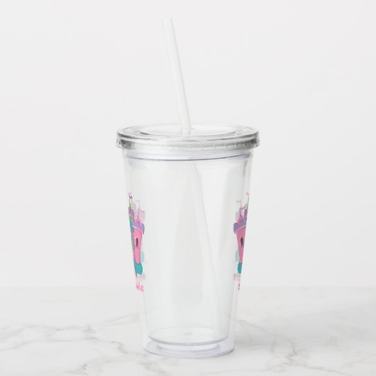 バウンスハウスパーティー アクリルタンブラー (左)