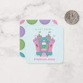 バウンスハウスパーティー ノートカード (正面/裏面インサイチュ)