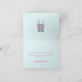 バウンスハウスパーティー ノートカード (内部)