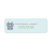 バウンスハウスパーティー ラベル (正面)