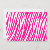 バウンスハウス誕生日パーティーの招待 招待状 (裏面)