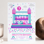 バウンスハウス誕生日招待状 招待状