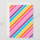 バウンスハウス誕生日招待状 招待状 (裏面)