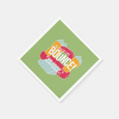 バウンスハウス/キャッスルパーティーデザイン スタンダードカクテルナプキン (角)