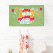 バウンスハウス/キャッスルパーティーデザイン 横断幕 (インサイチュ)