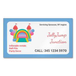 バウンスハウス マグネット名刺