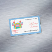 バウンスハウス マグネット名刺 (インサイチュ)