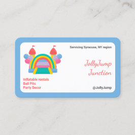 バウンスハウス 名刺