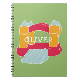 バウンスハウス/城 オーダーメイド 子供向けデザイン ノートブック