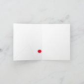 バウンスパーティーお礼ノートカード サンキューカード (内部)