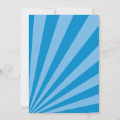 バウンスパーティーバースデー招待状 招待状 (裏面)