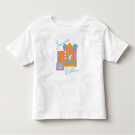 バウンスパーティー カラフル インフレータブル 誕生日 トドラーTシャツ