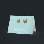 バウンスフール誕生日カード カード<br><div class="desc">Sweet Toothデザイン・スタジオに興味を持ってくれてありがとう！何か感じ質問があ連絡ると、デザインの色の変更を希望する、または私の店に投稿されていないコーディネート作品が必要な場合は私に自由に。sweettoothstudio@gmail.com宛にメールでお願い致し、速やかに回答いたします。</div>