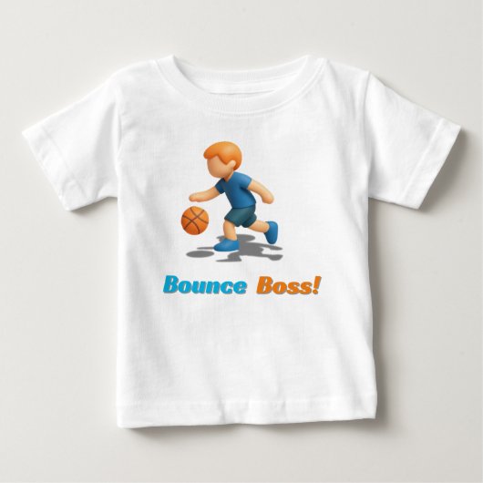 バウンスボス ベビーTシャツ (正面)