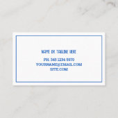 バウンスレンタルハウス 名刺 (裏面)