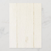 バウンス渦巻形の書道(フラット金ゴールド結婚) メニュー (裏面)