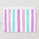 バウンス誕生日フォト招待状 招待状 (裏面)