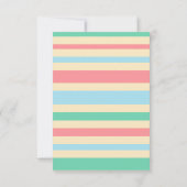 バウンス遊!バウンシーキャッスルバースデーパーティー 招待状 (裏面)