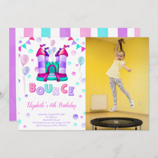 バウンス フォト インビテーション